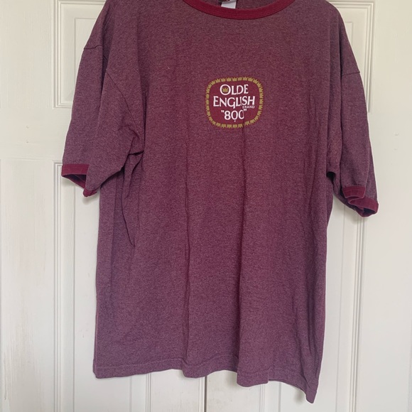 Vintage 1980s Olde English 800 Ringer Tee - Picture 6 of 6